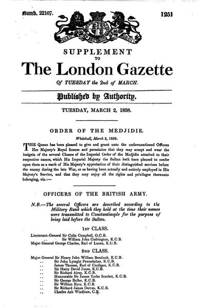 File:London Gazette No. 22107 2 Mar 1858 p1.jpg